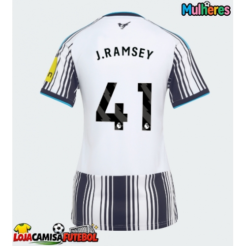 Camisa de Futebol Newcastle United Jacob Ramsey #41 Equipamento Principal Mulheres 2026-27 Manga Curta